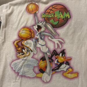 Vintage looney tunes space jam tee
